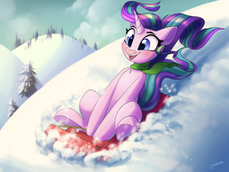 thumbnail of 2495907__safe_artist-colon-faline-dash-art_starlight+glimmer_pony_unicorn_clothes_cute_digital+art_female_glimmerbetes_high+res_hill_open+mouth_scarf_scenery_si.png