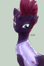 thumbnail of 2140214__safe_artist-colon-tt_006_tempest+shadow_my+little+pony-colon-+the+movie_broken+horn_clothes_cute_female_horn_mare_pony_scar_simple+background_.jpeg