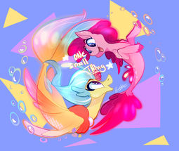 thumbnail of 2041570__safe_artist-colon-bombstaticz_pinkie+pie_princess+skystar_my+little+pony-colon-+the+movie_bubble_cute_diapinkes_duo_female_looking+at+each+oth.jpeg