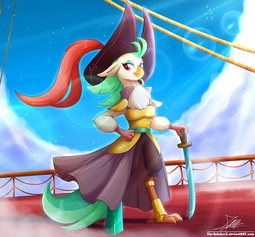 thumbnail of 2248640__safe_artist-colon-the-dash-butch-dash-x_anthro_captain+celaeno_clothes_cloud_ear+piercing_earring_female_hat_jewelry_looking+at+you_my+little+pony-colo.jpg