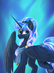 thumbnail of 2741559__safe_artist-colon-evedizzy26_derpibooru+import_idw_princess+luna_alicorn_pony_abstract+background_artemis+luna_female_lidded+eyes_looking+at+you_mare_s.png