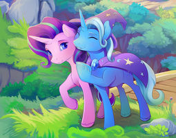 thumbnail of starlight_glimmer_and_trixie_close_up_by_viwrastupr_db0cseo-fullview.jpg