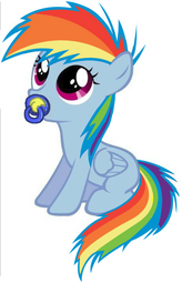 thumbnail of 38678 - rainbow_dash D'AWWWWWWWWW cute -)^ɛ^( filly baby WTF_COMMENTS cuteness_overload pacifier SO_AWESOME.png