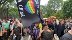 thumbnail of Queers chanting _were coming for your children_ at pride.mp4
