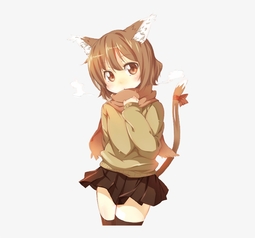 thumbnail of 51-514752_cat-girl-brown-outfit-neko-girl-anime-transparent.png