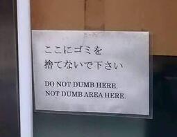 thumbnail of Do not dumb here.jpg