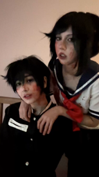 thumbnail of 7425318994095246597 me and who (@lou (^з^)-☆)  #yanderesimulator #yanderesimulatorcosplay #ayanoaishi #ayanoaishicosplay #taroyamada #taroyamadacosplay #senpai #yanderecosplay #senpaicosplay #yansi-264.mp4