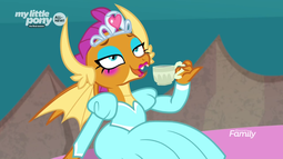 thumbnail of 2010726__safe_screencap_smolder_uprooted_spoiler-colon-s09e03_clothes_cup_discovery+family+logo_dragon_dragoness_dress_eyeshadow_female_food_jewelry_li.png