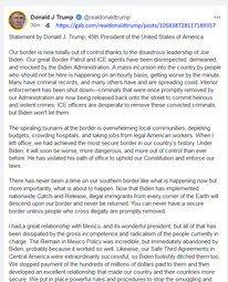 thumbnail of Trump Gab 03052021_1 border catch and release ilegal immigrants.png
