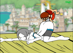 thumbnail of 1140469 - Animal_Crossing Animal_Crossing_Boy Dahs Wii_Fit Wii_Fit_Trainer animated.gif