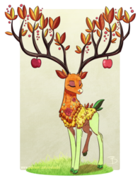 thumbnail of 2058061__safe_artist-colon-inuhoshi-dash-to-dash-darkpen_the+great+seedling_going+to+seed_spoiler-colon-s09e10_antlers_apple_branches+for+antlers_clove.png