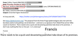 thumbnail of francis and fauci published take down email.png