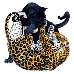 thumbnail of Panther--Leopard-Fight-by-Charles-Bull_art.jpg&v=1498394487.jpg