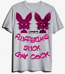 thumbnail of Flufferians Suck Gay Cock T-Shirt.jpg