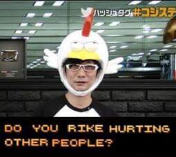 thumbnail of Do you rike hurting other people Kojima chicken hat.jpg