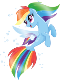thumbnail of 786548__safe_rainbow+dash_female_mare_my+little+pony-colon-+the+movie_seaponified_seapony+28g429_seapony+rainbow+dash_simple+background_solo_species+.png