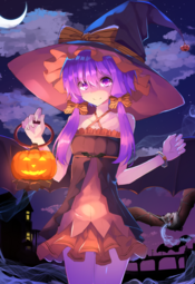 thumbnail of yande.re 401399 dress halloween hopepe vocaloid wings witch yuzuki_yukari.png