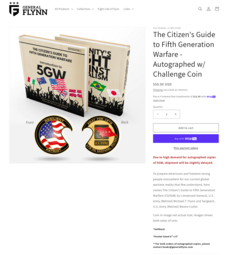 thumbnail of Screenshot 2023-02-16 at 06-35-01 The Citizen's Guide to Fifth Generation Warfare - Autographed w_ Chall.png