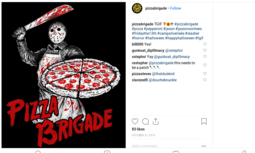 thumbnail of Screenshot_2018-11-06 PIZZA BRIGADE on Instagram “TGIF 🍕🎃💀 #pizzabrigade #pizza #pepperoni #jason #jasonvoorhees #friday[...].png