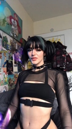 thumbnail of 6825269774080101637 ’((( we all know the struggle of having a large pp #monsterenergycosplay #cosplay #anime #egirl #goth #animegirl #bedroomcheck.mp4