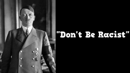 thumbnail of Fake Hitler Don't be Racist Quote.png