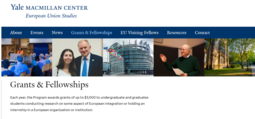 thumbnail of Grants Fellowships Yale MacMillan Center European Union Studies(1).png