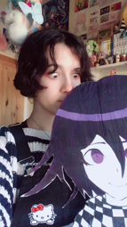 thumbnail of 6823408507790904581 absolute BEAST he is around 155cm 😳🥱✨ #kokichiouma #cardboardcutout #danganronpa #foryoupage #brighterinside #kokichi #diy #paint #art #helpme #what.mp4