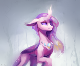 thumbnail of 3080201__safe_artist-colon-jewellier_derpibooru+import_princess+cadance_changedling_changeling_pony_abstract+background_changedlingified_changelingifie.png