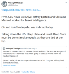 thumbnail of Screenshot_2019-11-22 VictoryOfTheLight on Twitter https t co r4VeArOx5h Frmr CBS News Executive Jeffrey Epstein and Ghisla[...].png