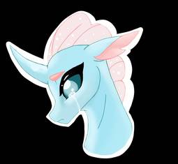 thumbnail of 1773918__safe_artist-colon-evergreen-dash-gemdust_ocellus_black+background_changedling_changeling_crying_female_sad_simple+background_solo.jpeg