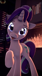 thumbnail of 1999066__safe_artist-colon-loveslove_starlight+glimmer_3d_blep_cute_female_glimmerbetes_looking+at+you_mare_pony_raised+hoof_silly_smiling_solo_source+.jpg