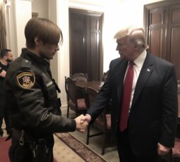 thumbnail of Resident Evil - Leon Kennedy meets Donald Trump.jpg