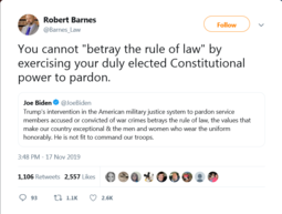 thumbnail of Screenshot_2019-11-17 Robert Barnes on Twitter You cannot betray the rule of law by exercising your duly elected Constituti[...].png