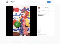 thumbnail of Shannon_Sweet_on_Instagram_“Down_with_the_clown_since_1995.png