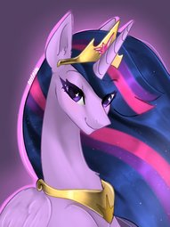 thumbnail of 2163891__safe_artist-colon-siripim111_twilight+sparkle_alicorn_pony_the+last+problem_spoiler-colon-s09e26_bust_crown_ethereal+mane_jewelry_looking+at+y.jpeg