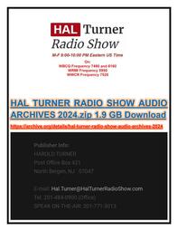 thumbnail of HAL TURNER RADIO SHOW AUDIO ARCHIVES 2024.jpg