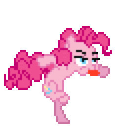 thumbnail of 1707167__safe_artist-colon-deathpwny_pinkie+pie_animated_bipedal_dancing_desktop+ponies_earth+pony_gif_pixel+art_pony_simple+background_solo_sprite_tra.gif