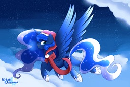 thumbnail of 1610768__safe_artist-colon-xwhitedreamsx_princess+luna_absurd+res_alicorn_christmas_clothes_female_flying_hat_holiday_looking+back_mare_night_pony_sant.jpg