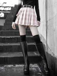 thumbnail of kobine-women-s-pink-plaid-pleated-skirts-with-belt-chain-13602846376051_720x.jpg