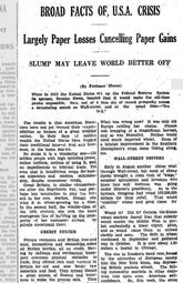 thumbnail of Stock Market Crash_newspaper article Friday Nov 1 1929.JPG