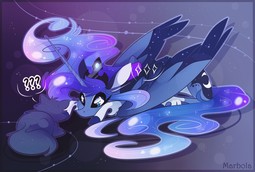 thumbnail of 2236638__safe_artist-colon-marbola_princess+luna_alicorn_cat_pony_cute_digital+art_female_looking+at+each+other_lunabetes_mare_prone_question+mark_solo.jpg