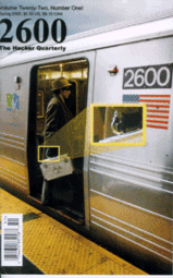 thumbnail of 2600 - The Hacker Quarterly - 22,1 - Spring 2005.gif