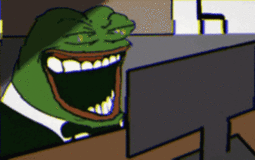 thumbnail of pepe laughs at your ass.gif