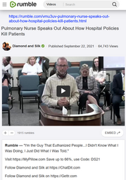 thumbnail of Pulmonary Nurse Speaks Out About How Hospital Policies Kill Patients.png