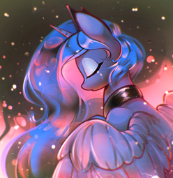 thumbnail of 1951190__safe_artist-colon-mirroredsea_princess+luna_alicorn_crying_eyes+closed_female_mare_pony_solo.png