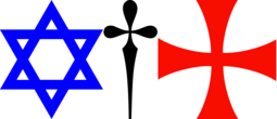 thumbnail of - Judaism Star Sicarii Dagger Knights Templar Cross.png