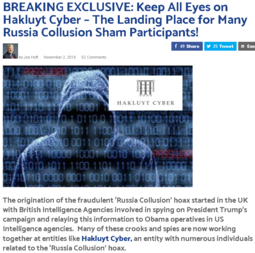 thumbnail of Hakluyt Cyber - The Landing Place for Many Russia Collusion Sham Participants.png