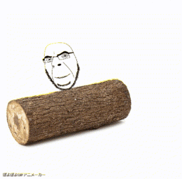 thumbnail of cob on the log on the log.gif