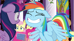 thumbnail of 2090160__safe_screencap_applejack_pinkie+pie_rainbow+dash_twilight+sparkle_the+summer+sun+setback_spoiler-colon-s09e17_alicorn_canterlot+castle_earth+p.png