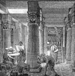 thumbnail of Artistic Rendering of the Library of Alexandria, based on some archaeological evidence.jpg